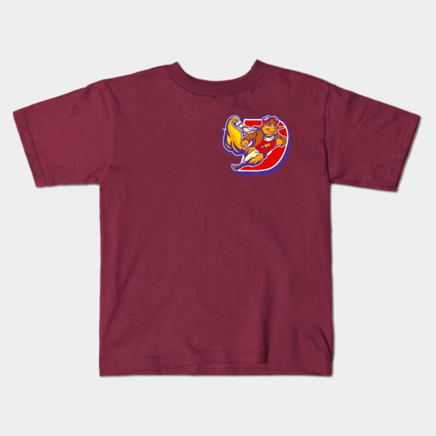 Dayton Bombers Kids T-Shirt by MindsparkCreative